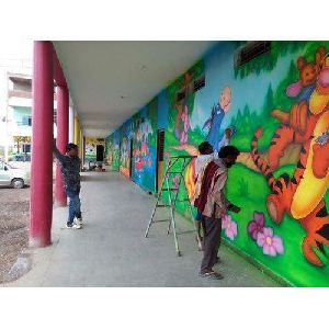 School Wall Painting Service