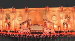 Fiber Wedding Stage