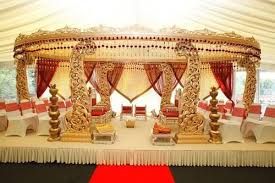 Wedding Fiber Mandap