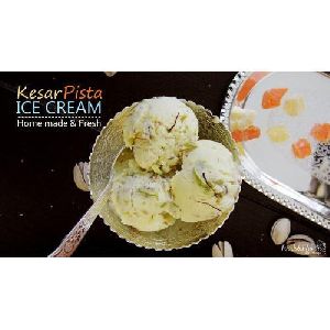 Kesar Pista Ice Cream