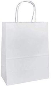 15X22 cm White Paper Bag