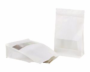 Food Packaging White Paper Bag