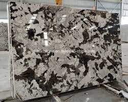 Polished White Alpine Granite Slab