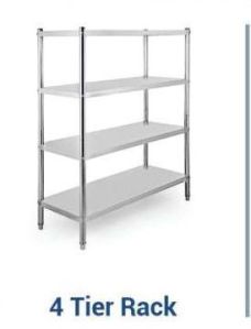 Stainless Steel 4 Tier Rack