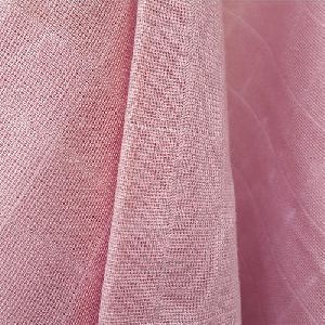 Plain,Dyed Plain Pink Muslin Fabric