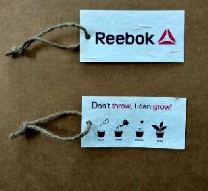 Seed Paper Tags Card