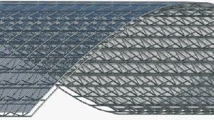 Stainless Steel Roof Frame Truss