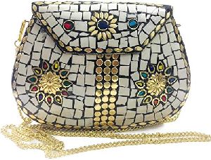 Fashionable Ladies Metal Bag