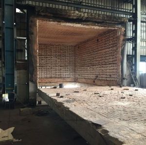 Heavy Structure Boogie Type Stress Relieving Furnace