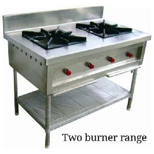 SS Two Burner Gas Stove