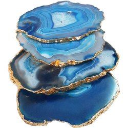 Blue Agate Coaster
