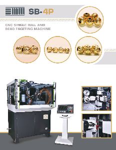 CNC Single Ball & Bead Faceting Machine (SB-4P)