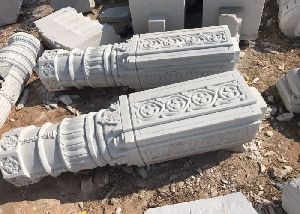 White Marble Pillar