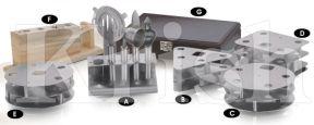 Bar Tool set in Different Stands - 7 Pcs