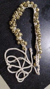 MetalCraft Ghungroo White Cotton String