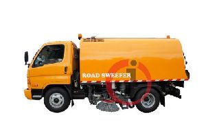 truck mounted road sweeper