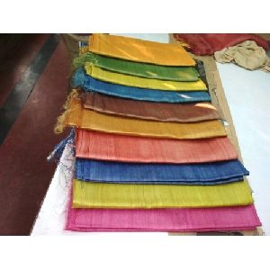 Plain Tussar Silk Fabric
