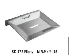 Flippy Single Piece Soap Dish
