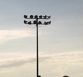 Flood Light Pole