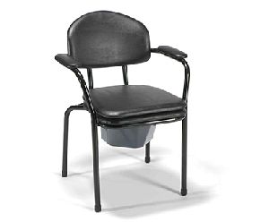 Fixed commode chair