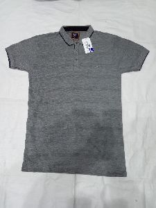 Mens Gray Polo T-Shirts