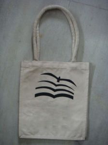 Cotton Bag with white color Luxury soft cotton padded handle