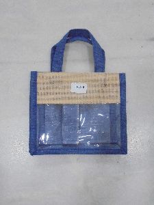 Small Jute bags with dyed self handle