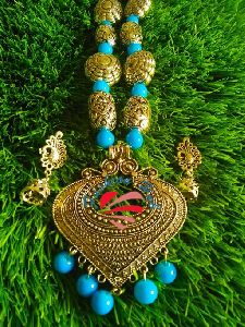 Imitation Jewelry - Heart Shaped Necklace