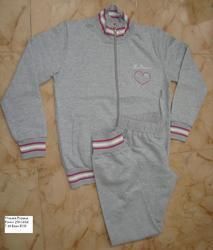 Cotton Knitted Girls Track Suit