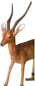 Fiber Deer Statue