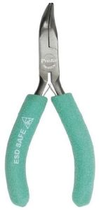 ESD SAFE CUSHION GRIP BENT NOSED PLIERS