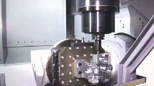 4 Axis VMC Machine Job Work