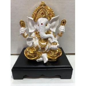 Poly Stone Ganesha Idol