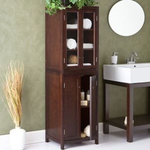 bathroom storage cabinet