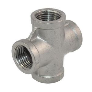 Stainless Steel Threaded Equal Cross