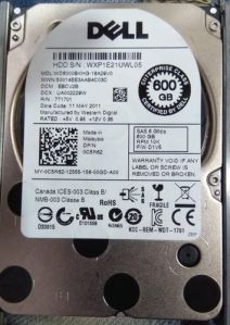 600GB 10K SAS Hard Drive