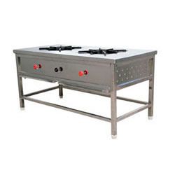 double gas stove