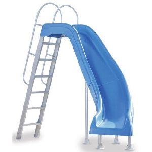 ABS Blue Swimming Pool Slides