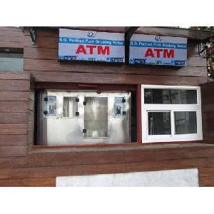 Solar Water Purifier ATM Machine