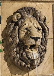 Lion Head Fountain Sculpture