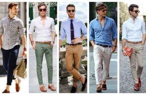 Branded Mens chinos stock lot