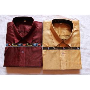 mens silk shirt