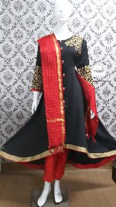 Dori Embroidered Party Wear Anarkali Set