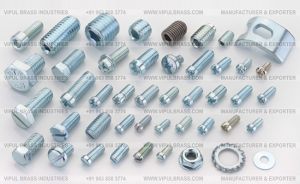 Silver Brass Fasteners