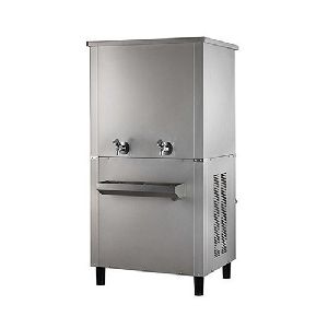 Two Tap Stainless Steel Water Cooler