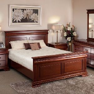 Wooden Double Bed