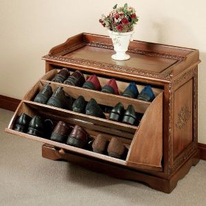 Wooden Shoe Rack