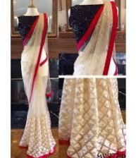 Party Wear Embroidery Saree