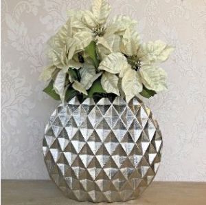 Aluminium Hammered Planter