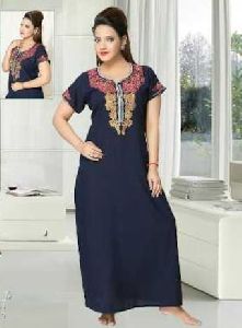 Embroidered Night Dress